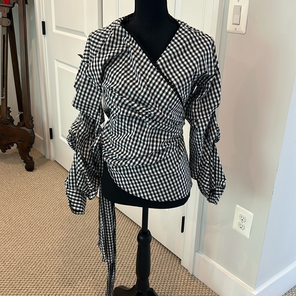 Cotton wrap top